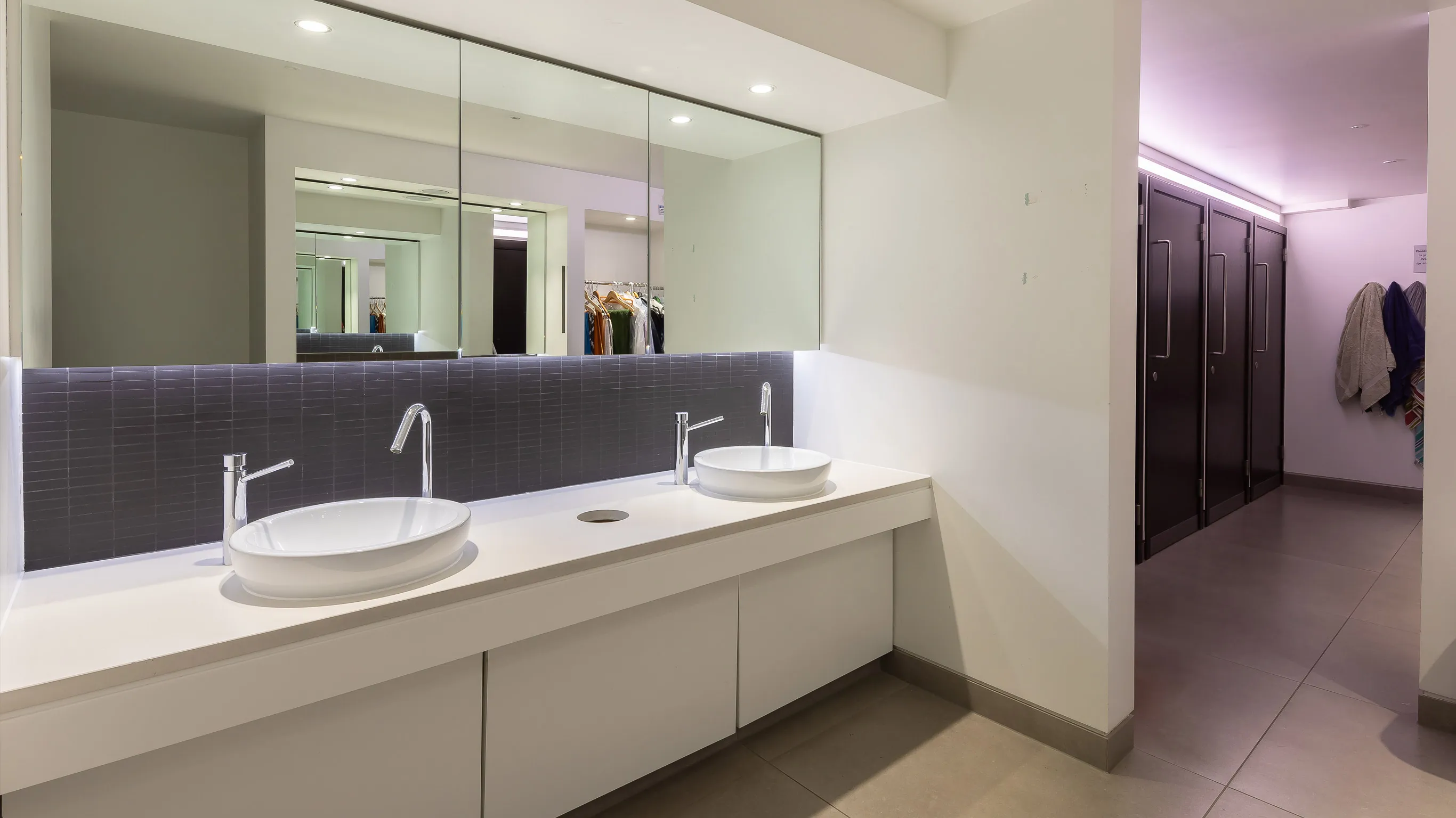 WC, Shower and Changing Facilities